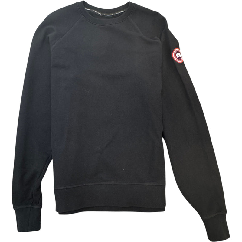 Men's Huron Crewneck Sweatshirt Black Size L