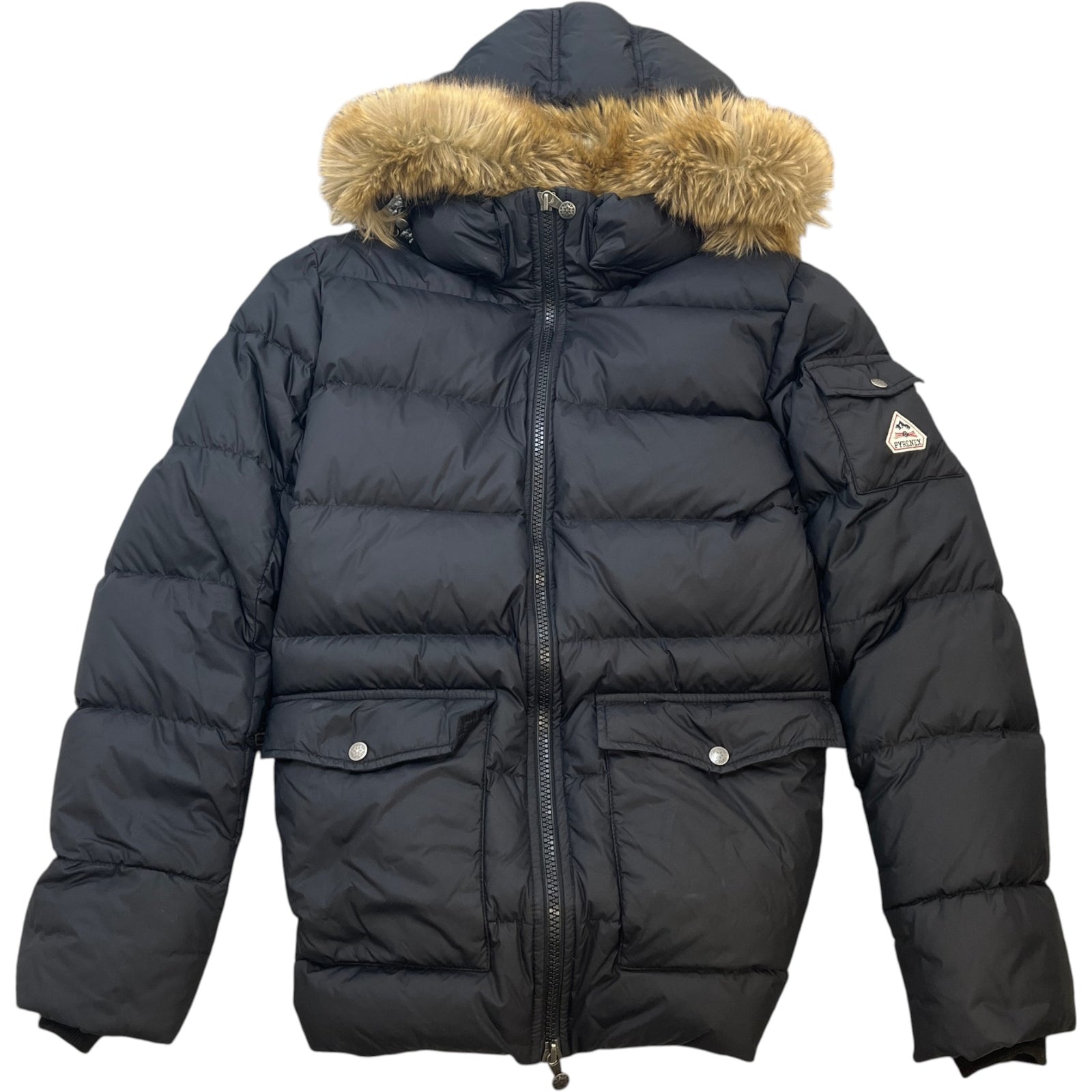 Men's Mat Down Jacket Black Size M - Photo 1
