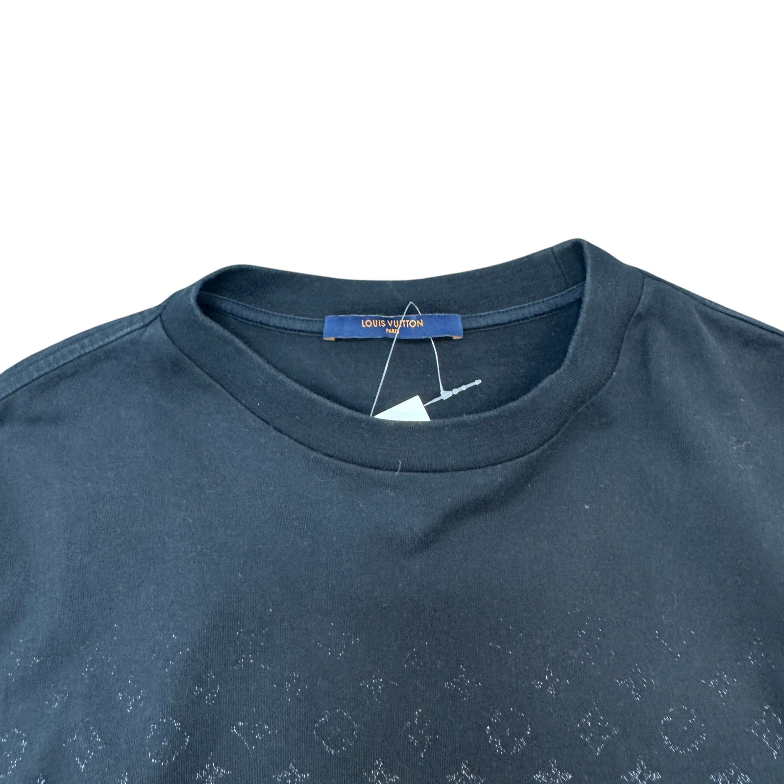 Men's Monogram Gradient T-Shirt Black Size M - Photo 4