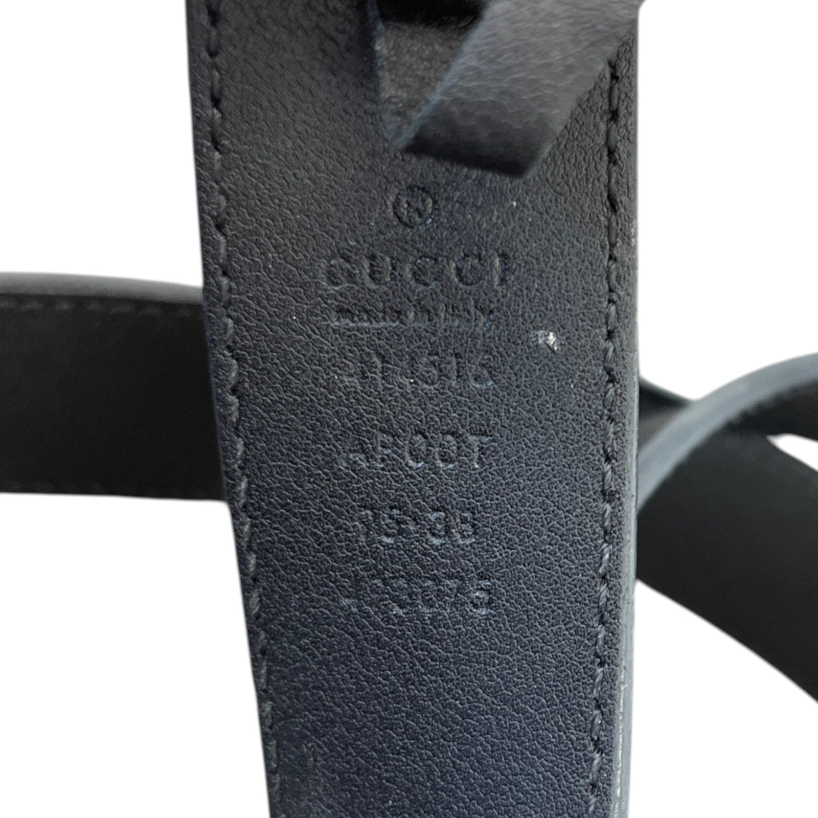 Women's GG Marmont Belt Black Size W38 - Photo 5