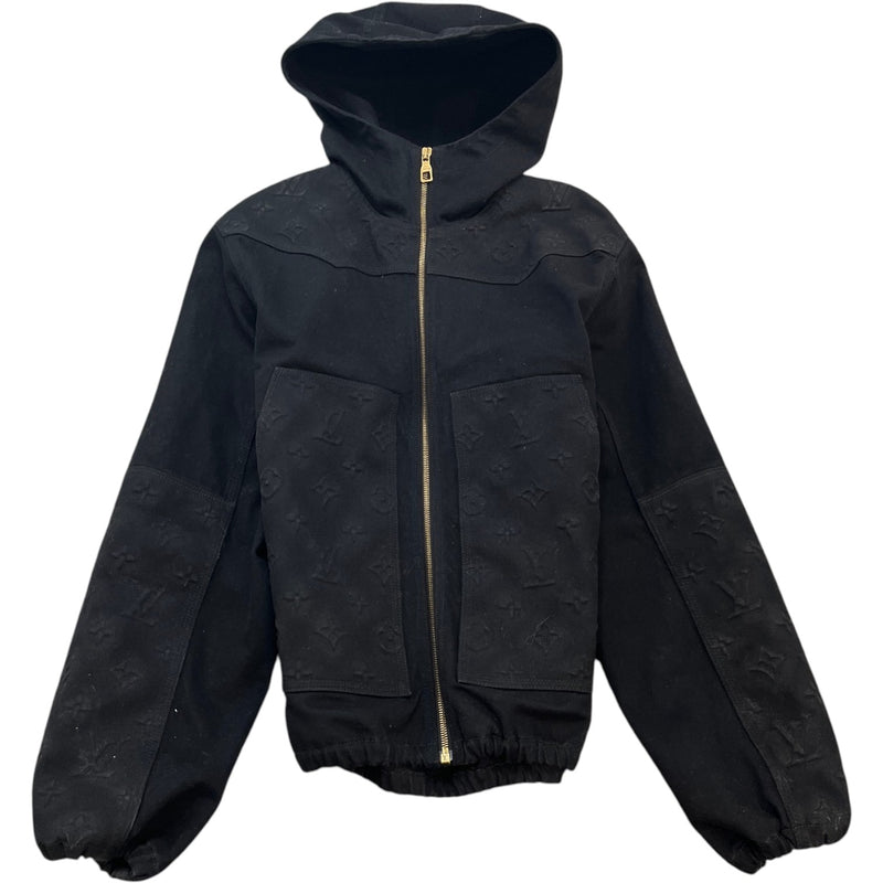 Men's Embossed Monogram Carpenter Jacket Black Size IT 46 / S