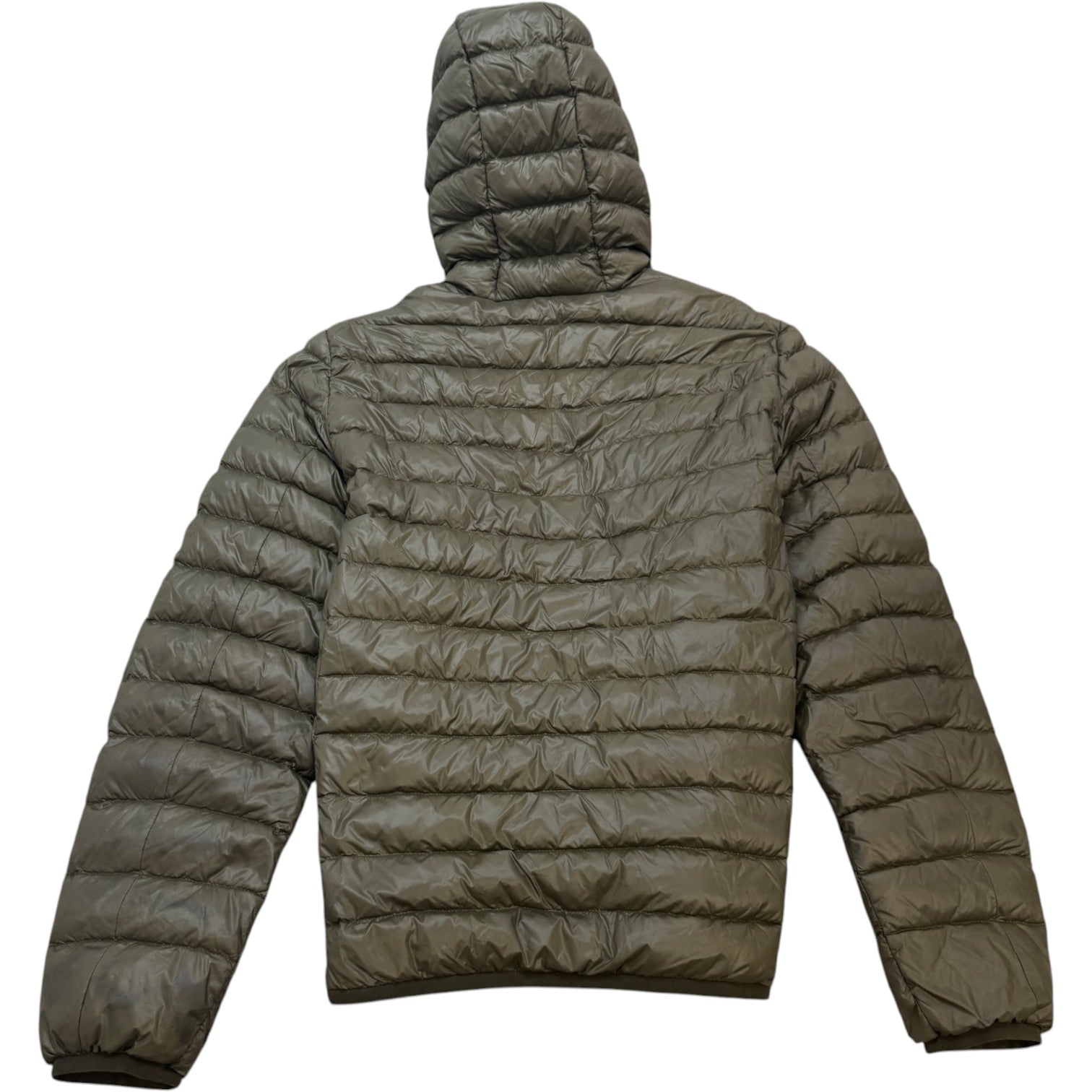 Men's Plaque Logo Down Jacket Green Size IT 50 / L - Photo 2