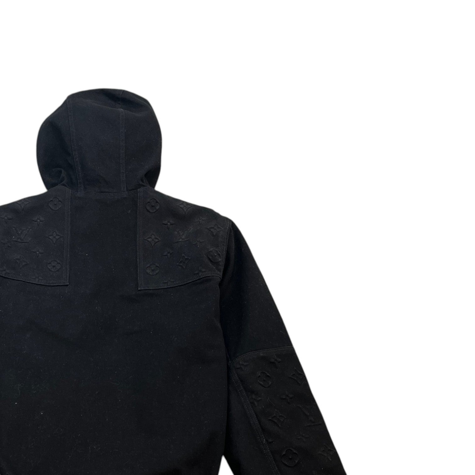 Men's Embossed Monogram Carpenter Jacket Black Size IT 46 / S - Photo 4