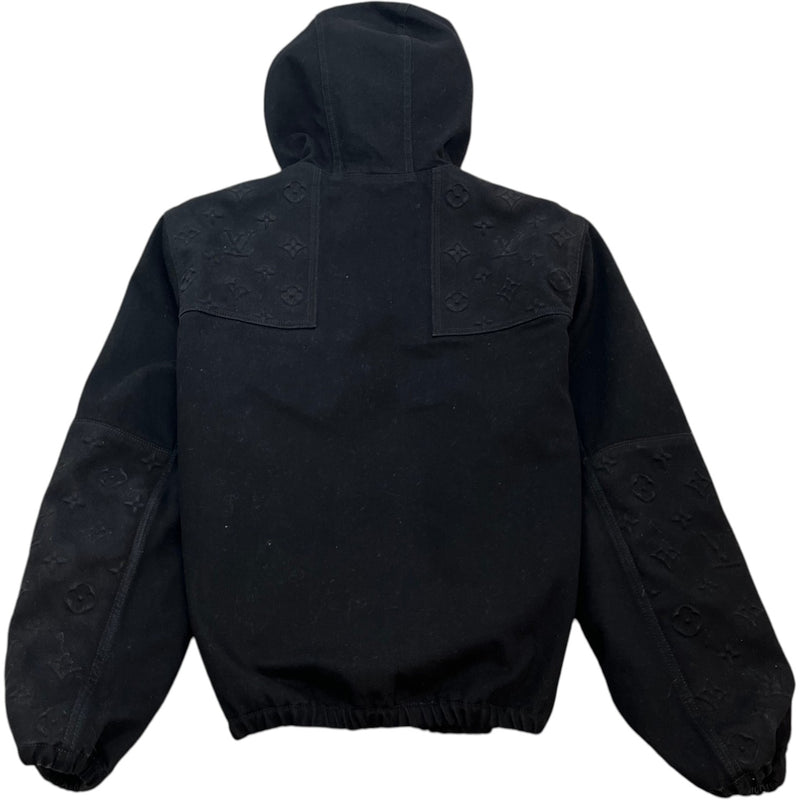 Men's Embossed Monogram Carpenter Jacket Black Size IT 46 / S