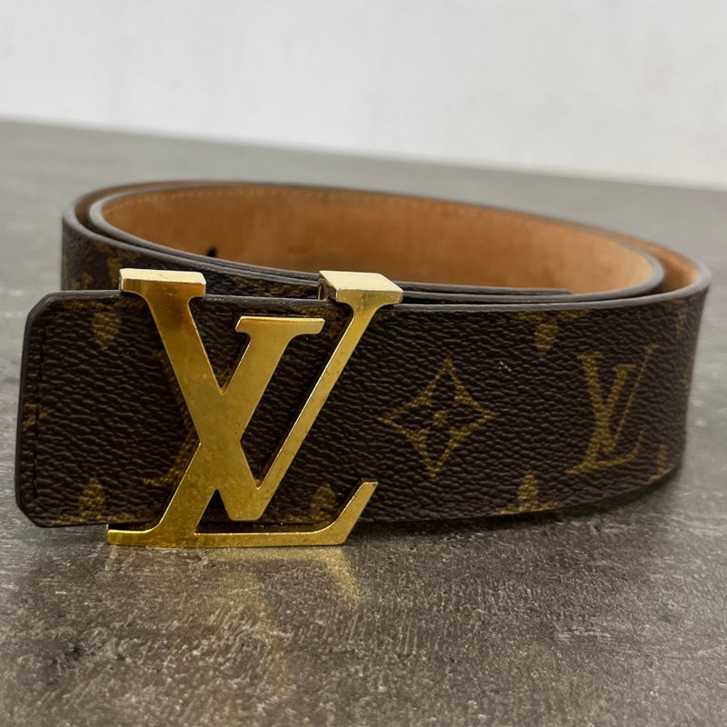 Men's Monogram Belt Brown Size 26"