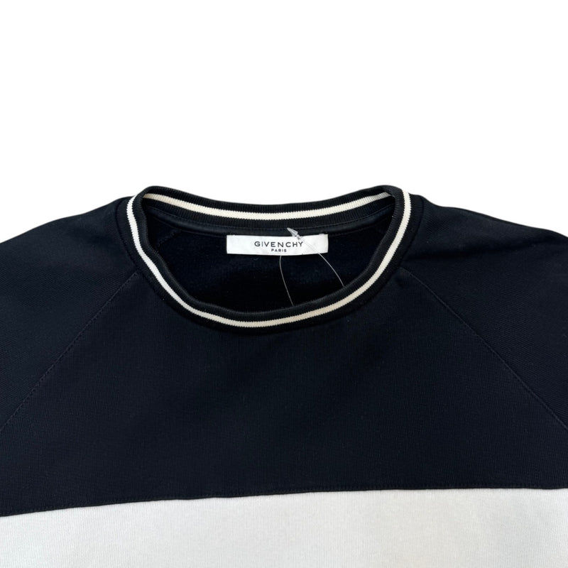 Men's Embroidered Logo Sweatshirt Black Size XXL
