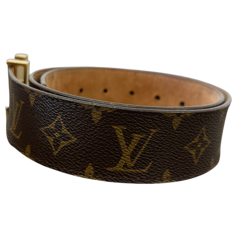 Men's Monogram Belt Brown Size 26"