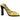 Women's Square Toe Heels Gold Size EU 39 / UK 6