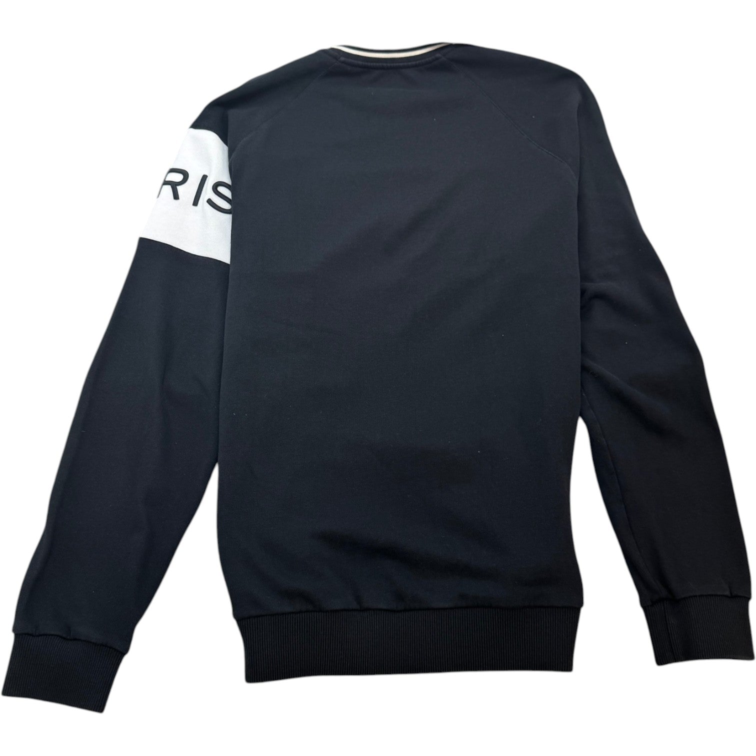 Men's Embroidered Logo Sweatshirt Black Size XXL - Photo 2