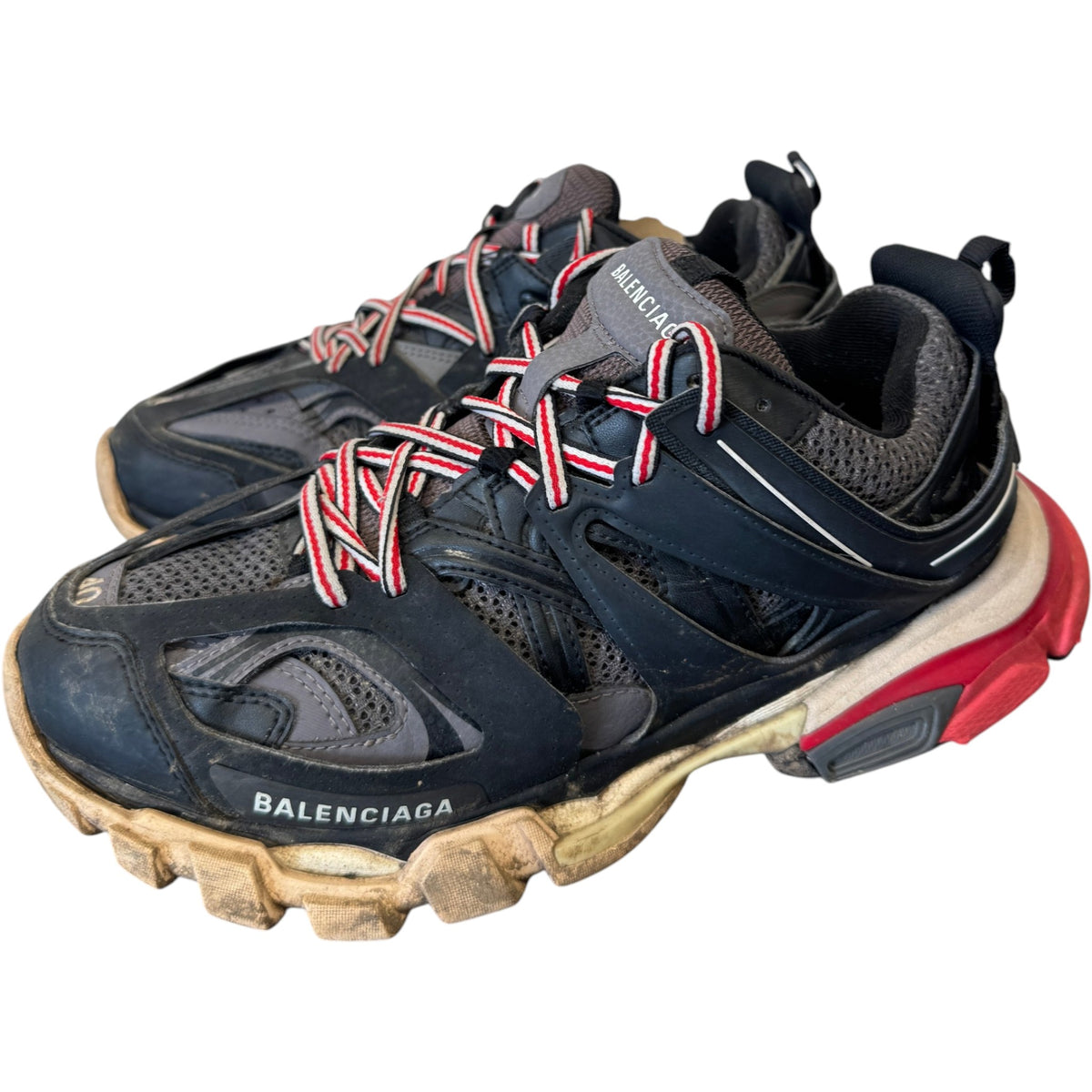 Men's Tracks Low Trainers Black Size UK 7 / EU 41 - Photo 7