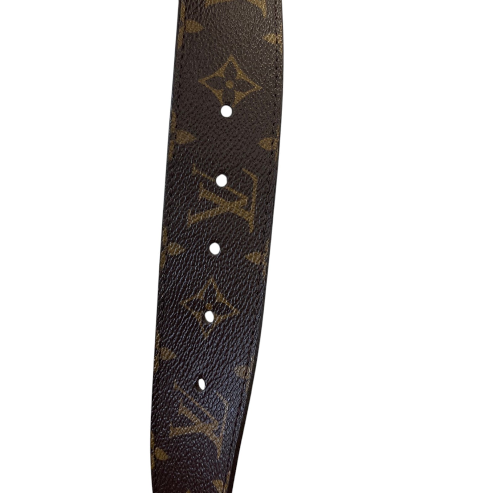 Men's Monogram Belt Brown Size 26" - Photo 8