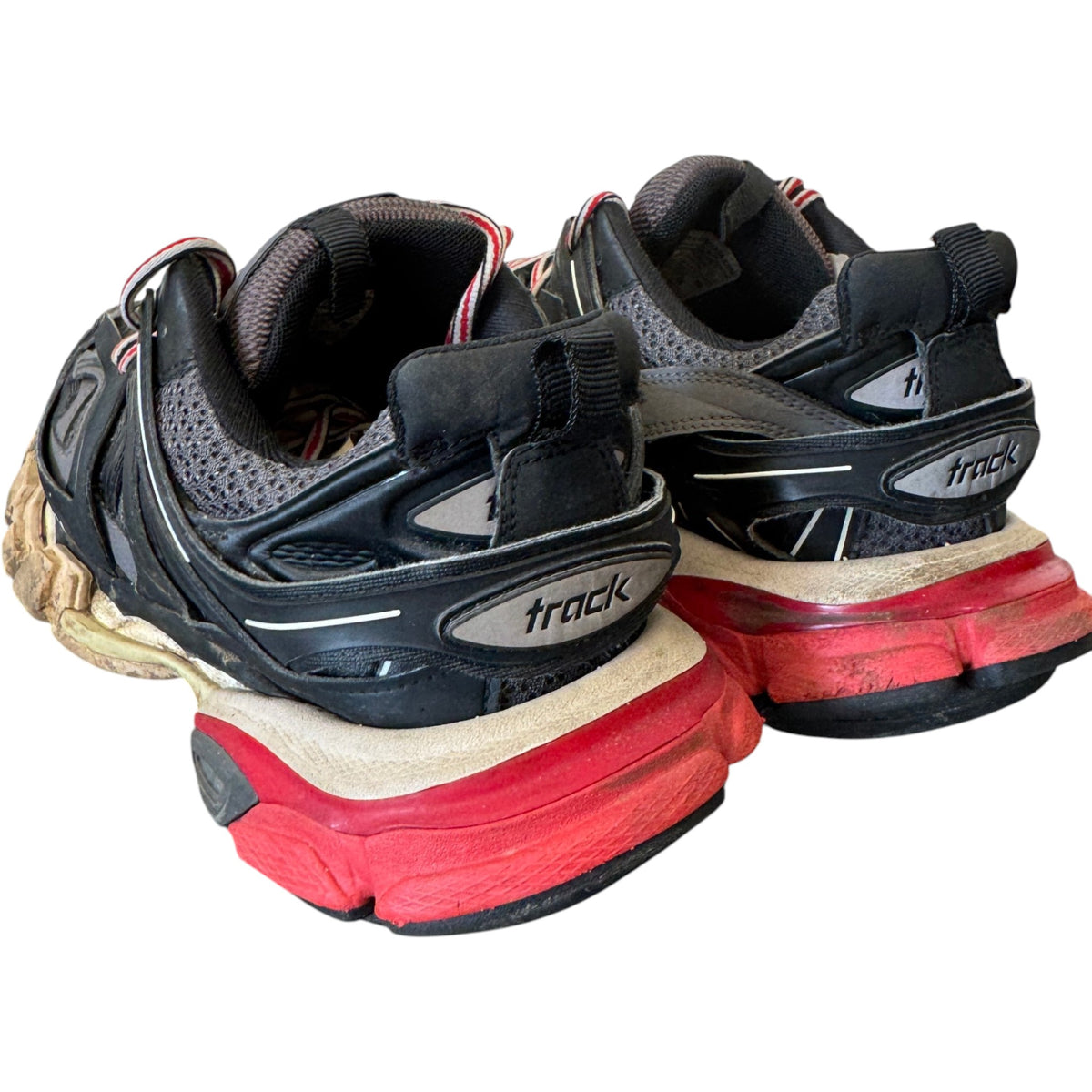 Men's Tracks Low Trainers Black Size UK 7 / EU 41 - Photo 8