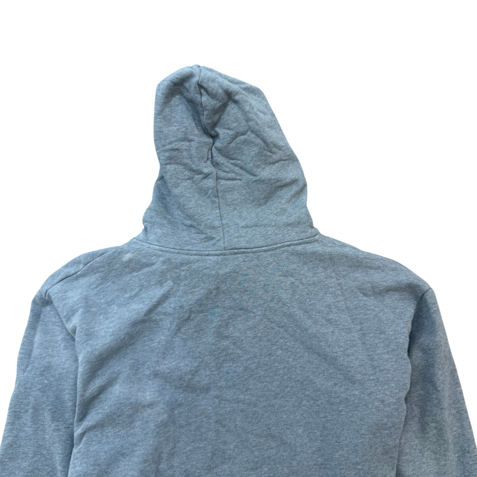 Men's Logo Patch Hoodie Grey Size M - Photo 4