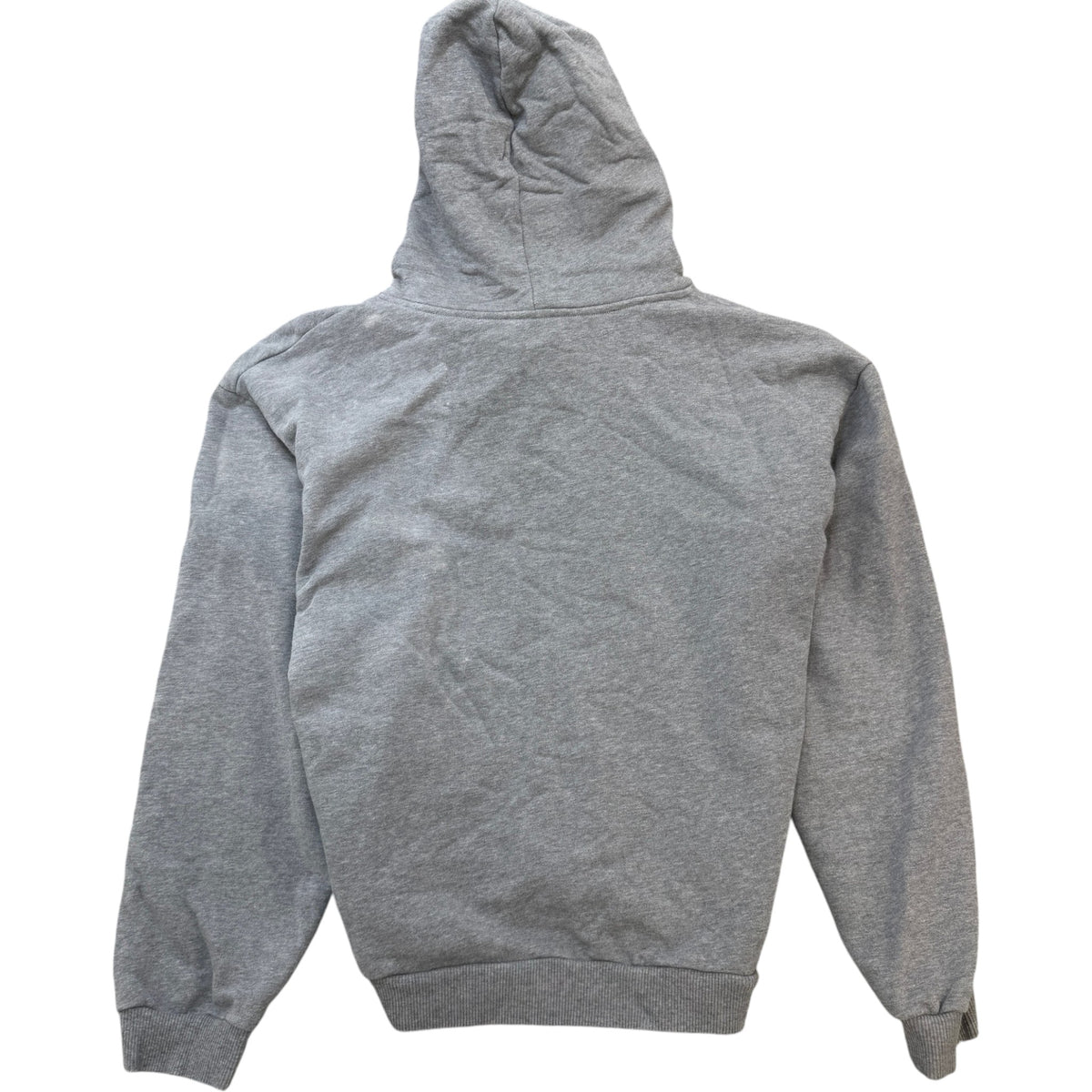 Men's Logo Patch Hoodie Grey Size M - Photo 2
