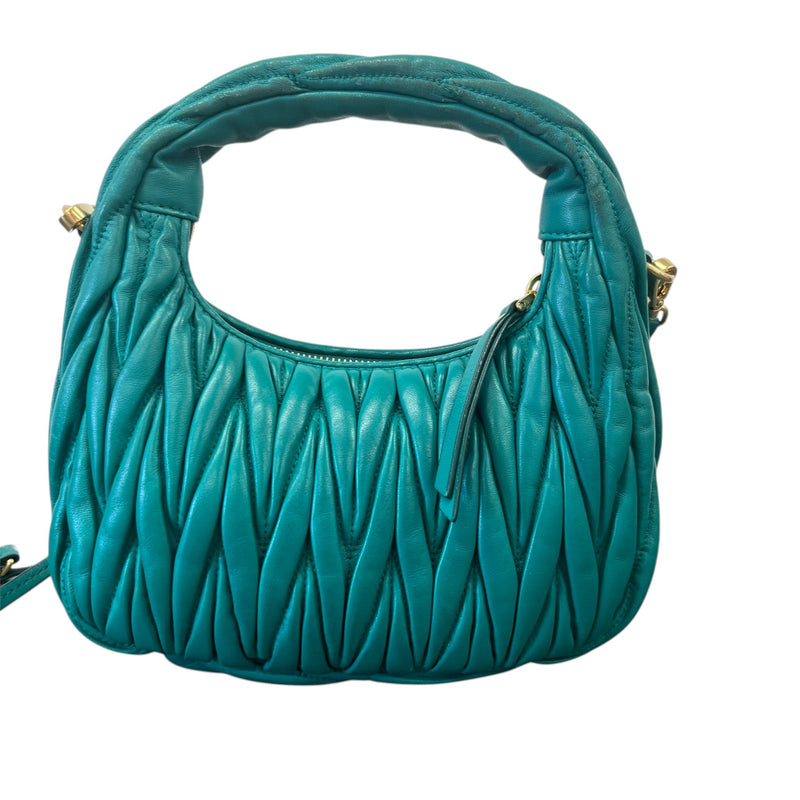 Women's Wander Matelassé Nappa Bag Green