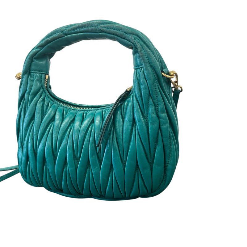 Women's Wander Matelassé Nappa Bag Green