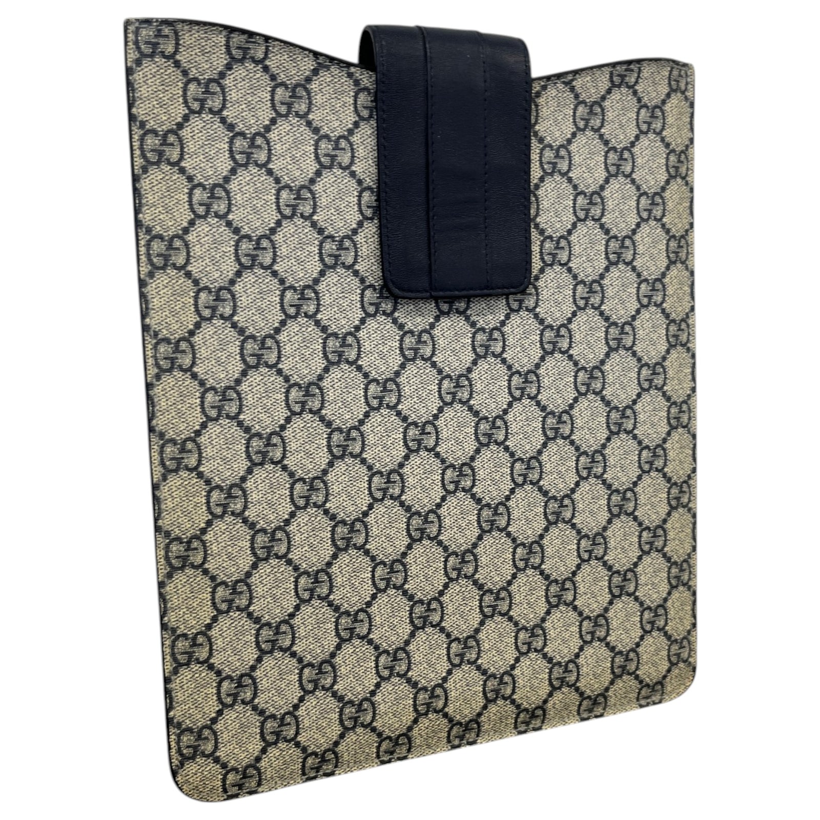 Men's GG Supreme Ipad Case Phone Case Navy - Photo 3