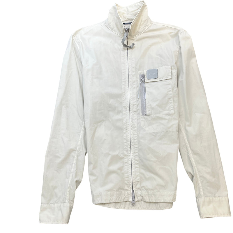 Men's Gabardine Metropolis OverShirt Beige Size M
