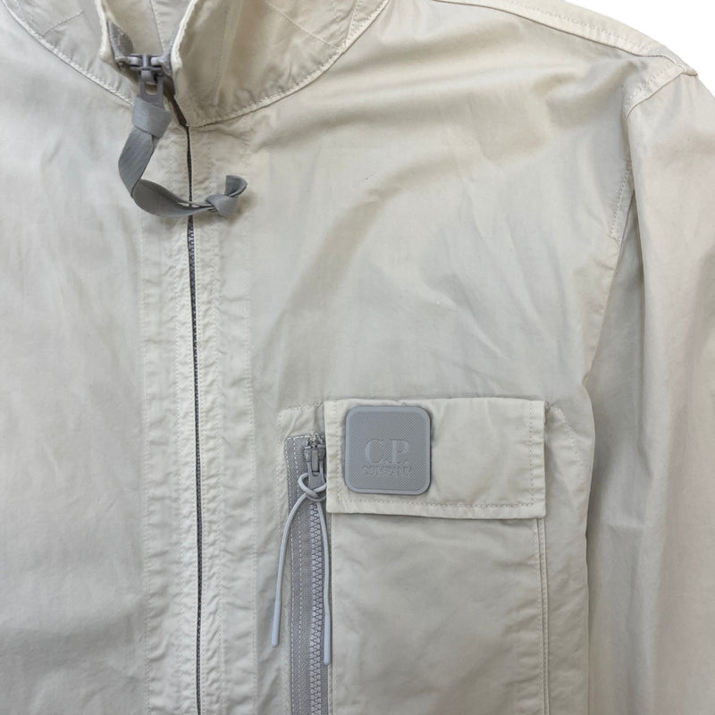 Men's Gabardine Metropolis OverShirt Beige Size M