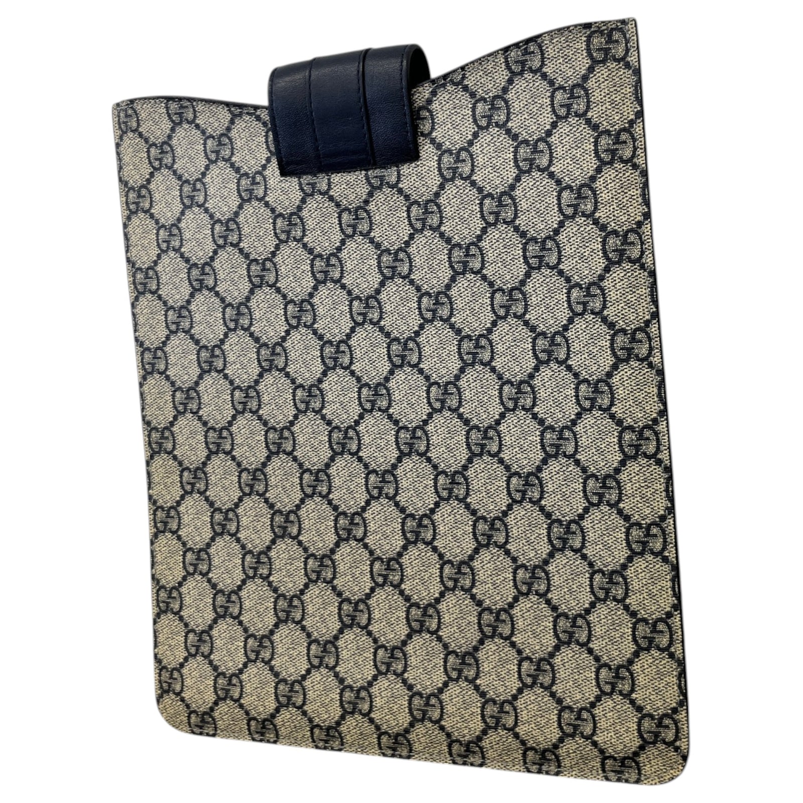 Men's GG Supreme Ipad Case Phone Case Navy - Photo 6
