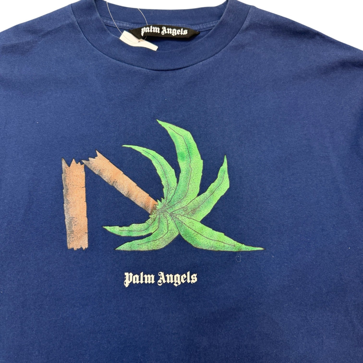 Men's Broken Palm T-Shirt Blue Size XXL - Photo 5