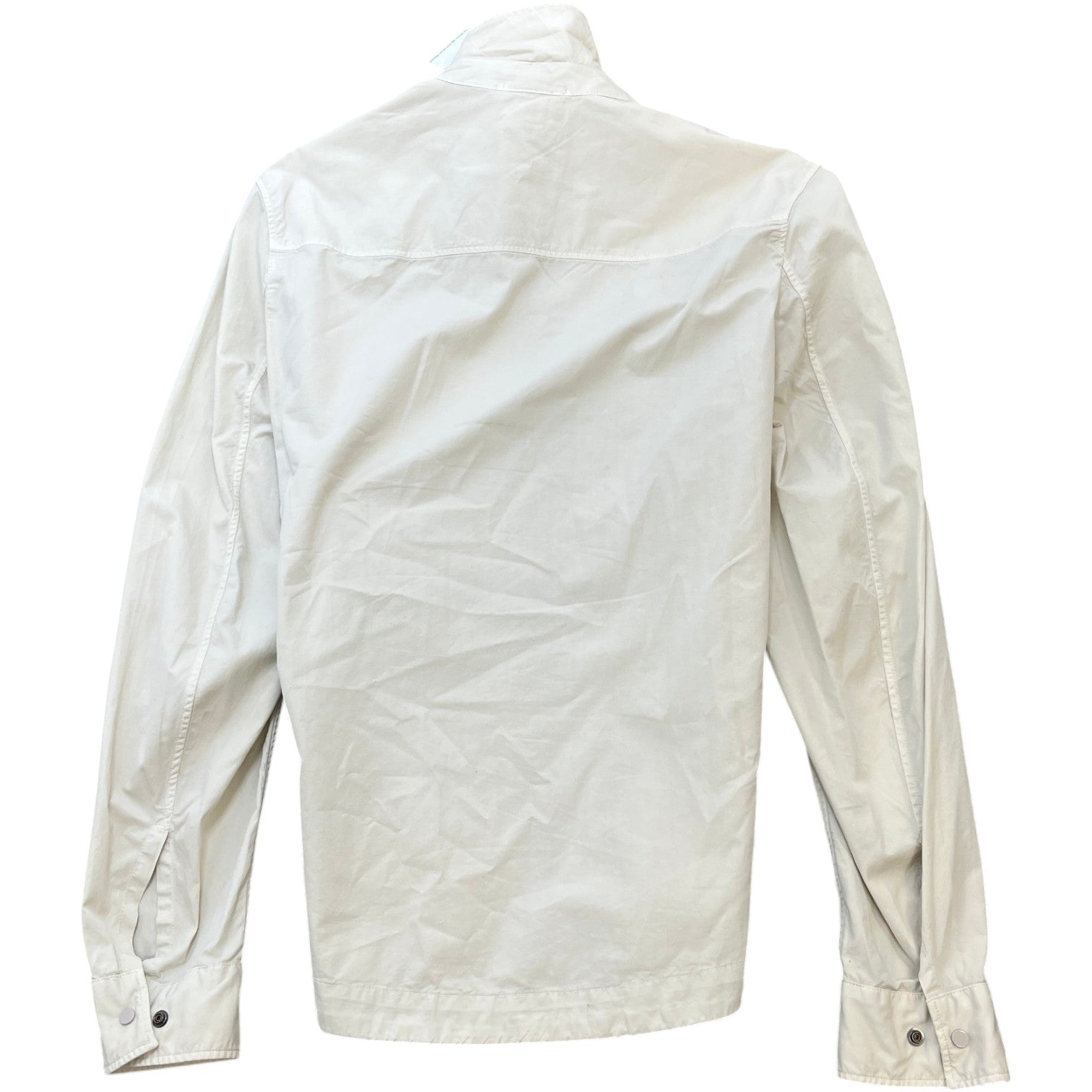 Men's Gabardine Metropolis OverShirt Beige Size M - Photo 2