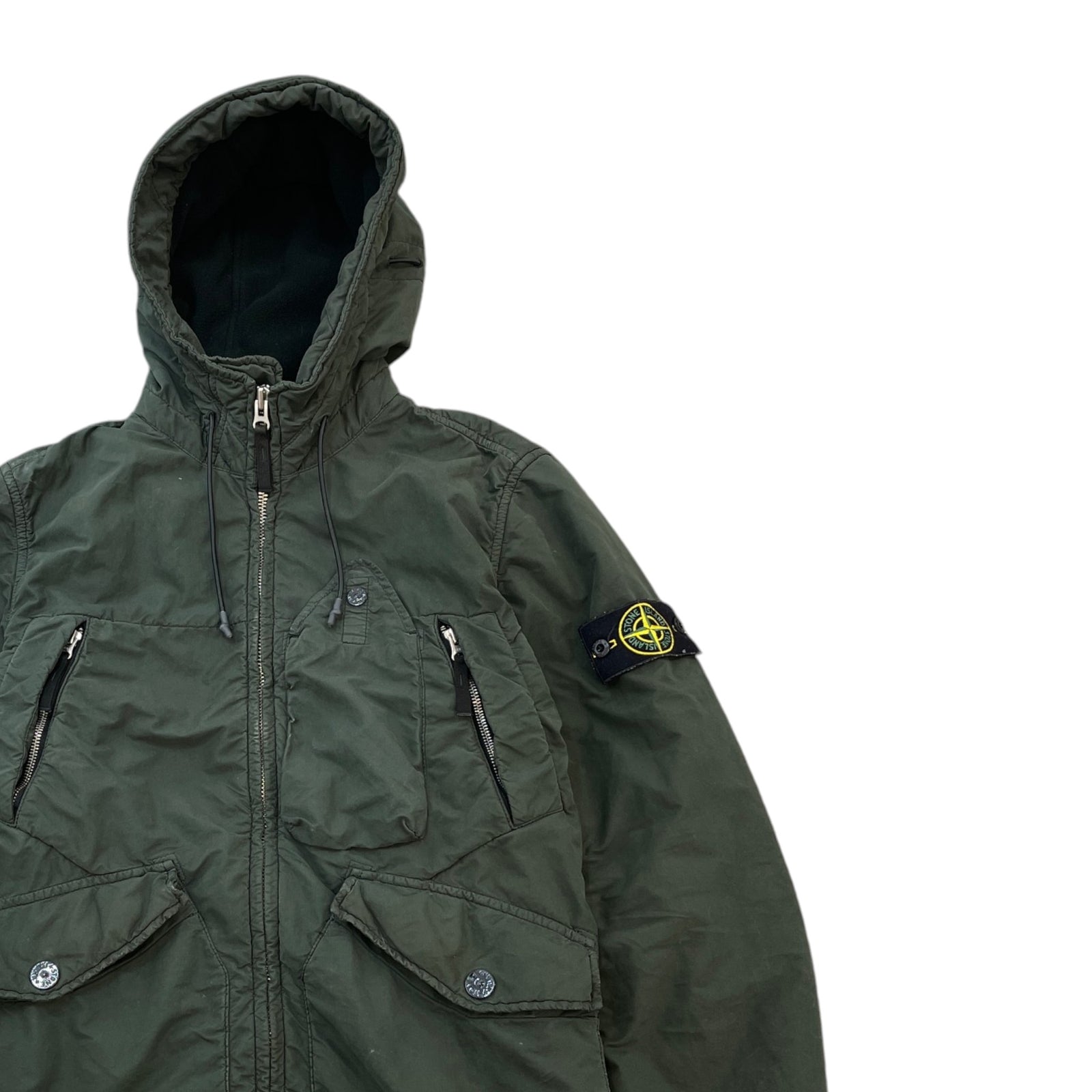 Men's David Light-Tc Jacket Khaki Size S - Photo 3