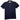 Men's Web Stripe Polo Shirt Navy Size M