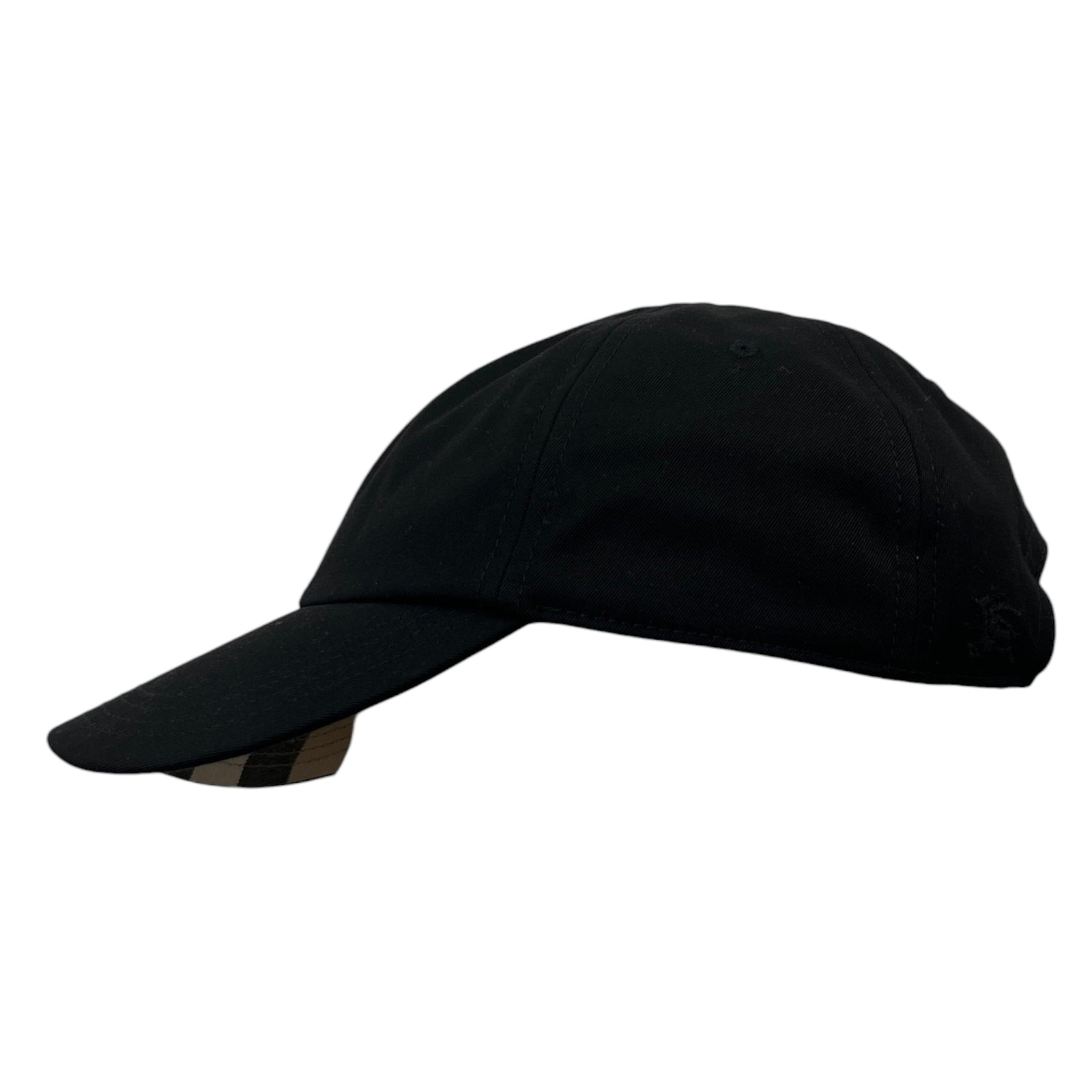 Men's Checkered Lined Cap Black Size L - Photo 6