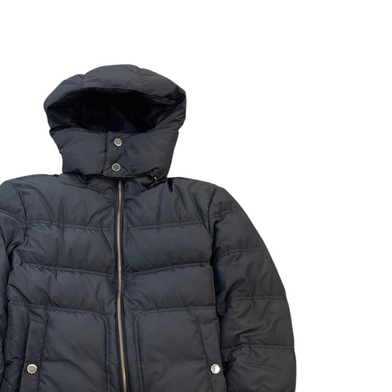 Men's Plain Down Jacket Black Size IT 48 / M