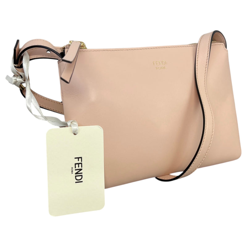 Women's Nappa Mini Pouch Crossbody Bag Pink