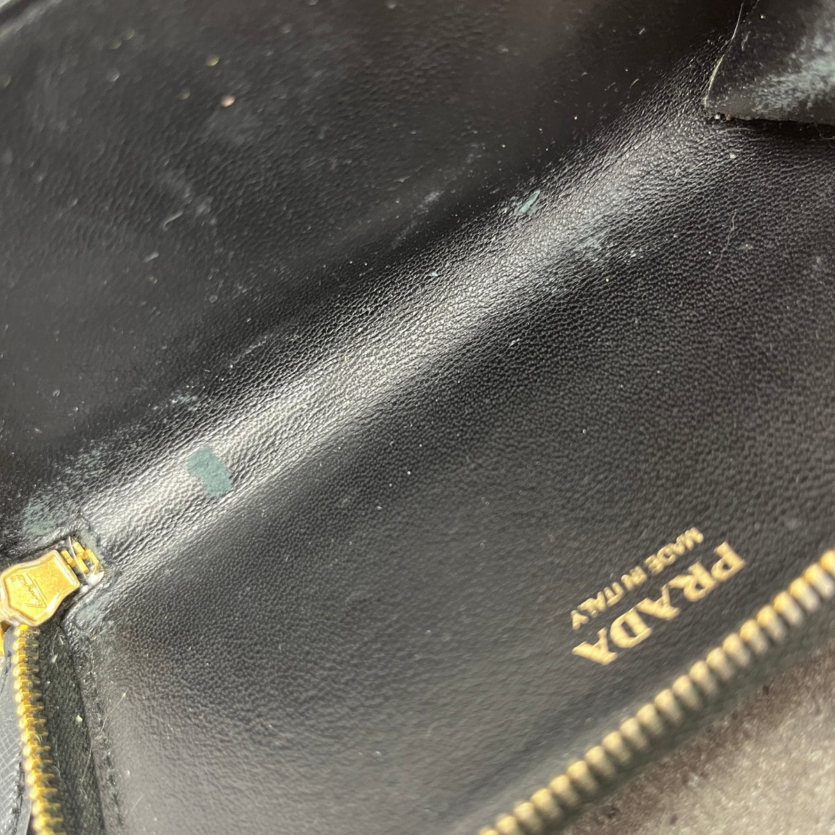 Women's Saffiano Key Pouch Purse Black - Photo 11