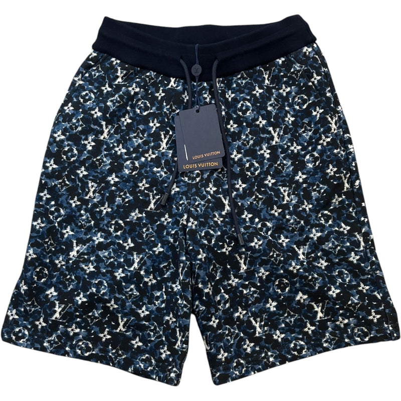 Men's Monogram Pointilism Shorts Navy Size XS / W28