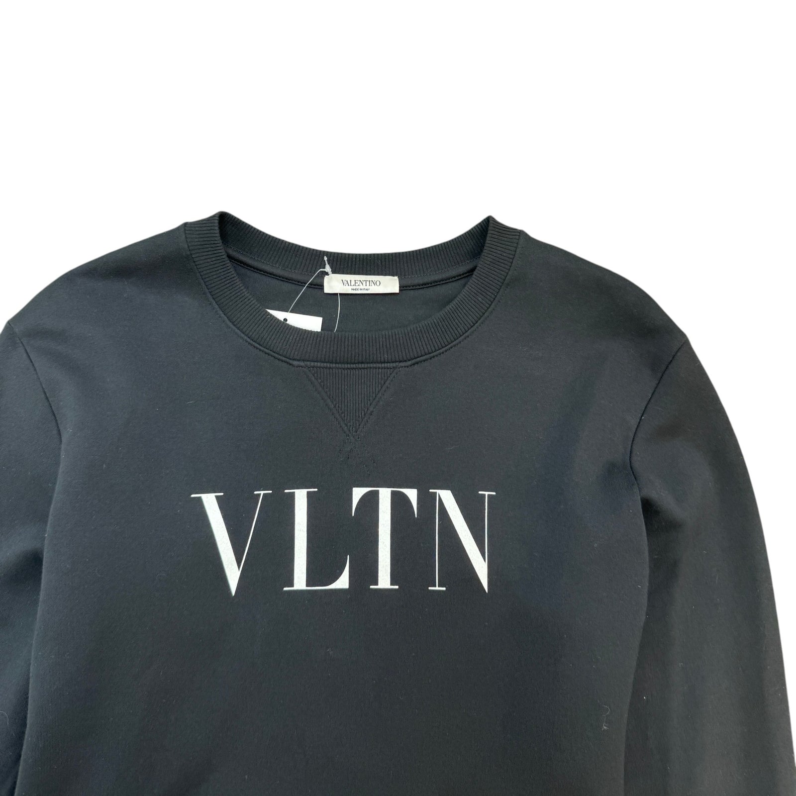 Men's VLTN Sweatshirt Black Size S - Photo 3