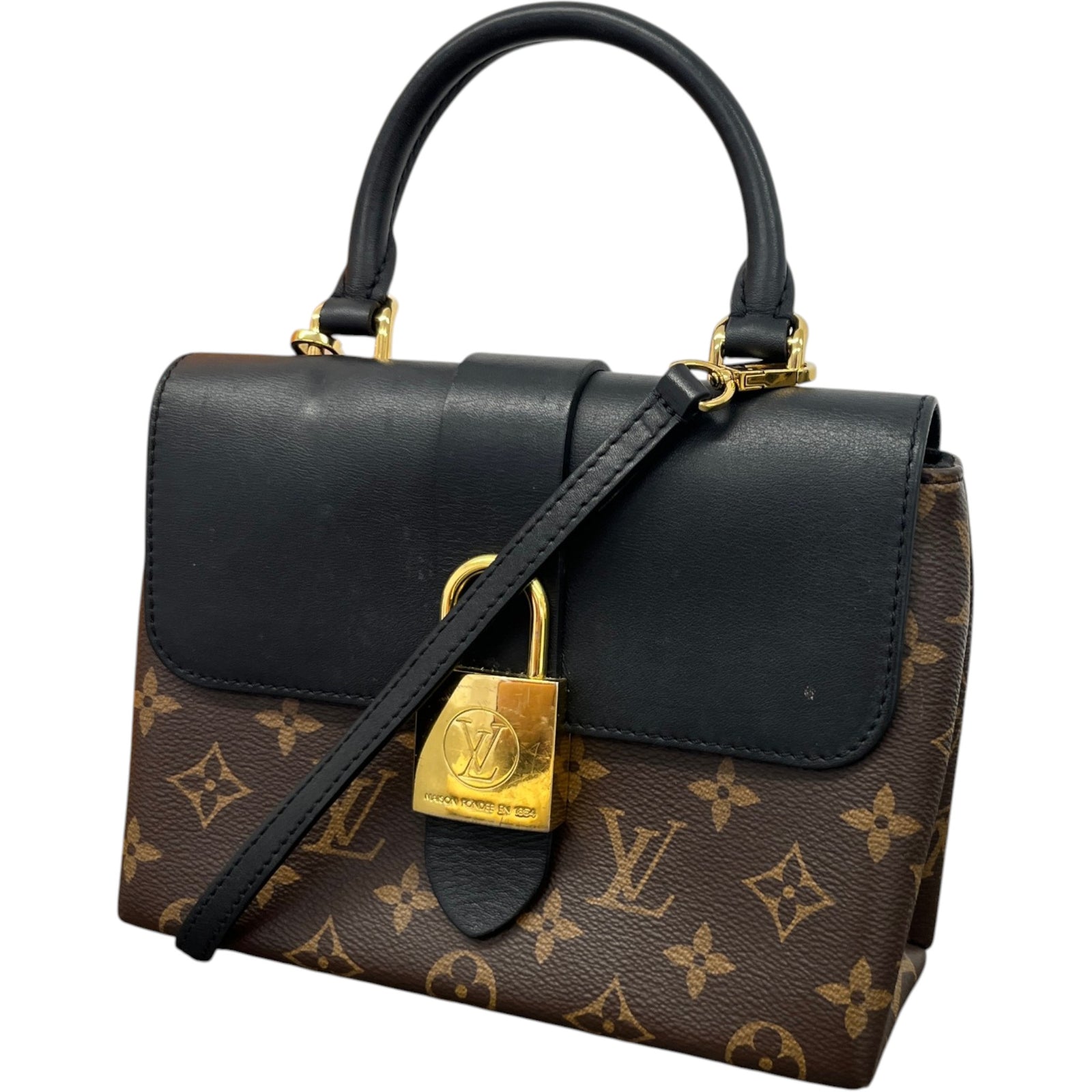 Women's Monogram Locky Bb Handbag Brown - Photo 5