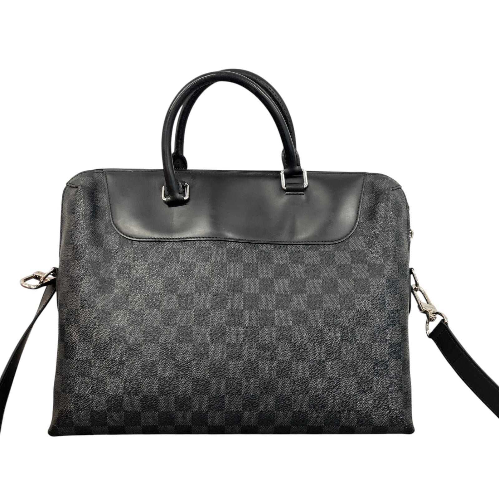 Men's Damier Graphite Porte-Documents Bag Black - Photo 2