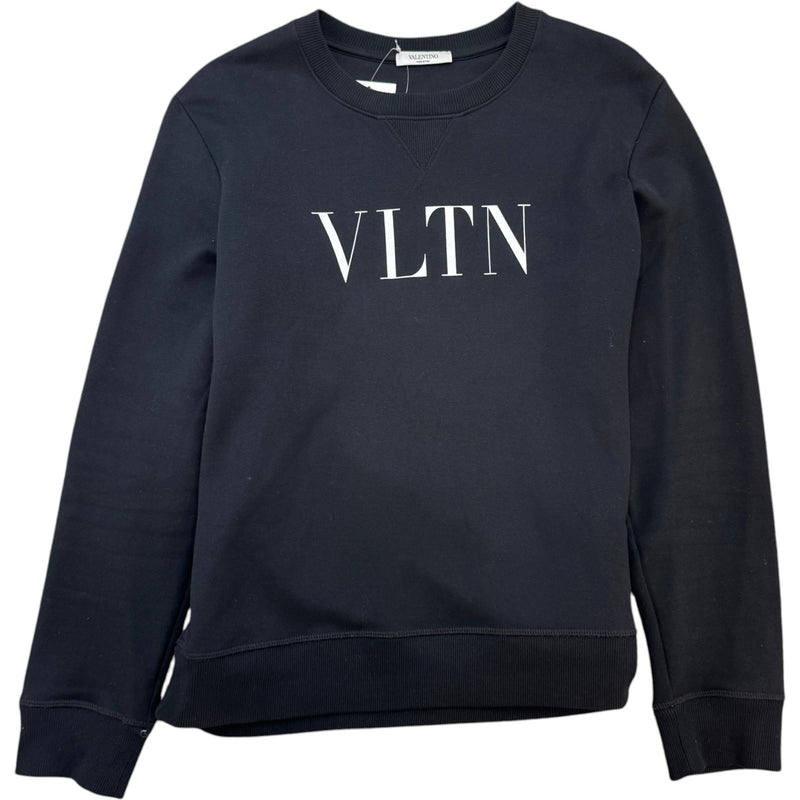 Men's VLTN Sweatshirt Black Size S