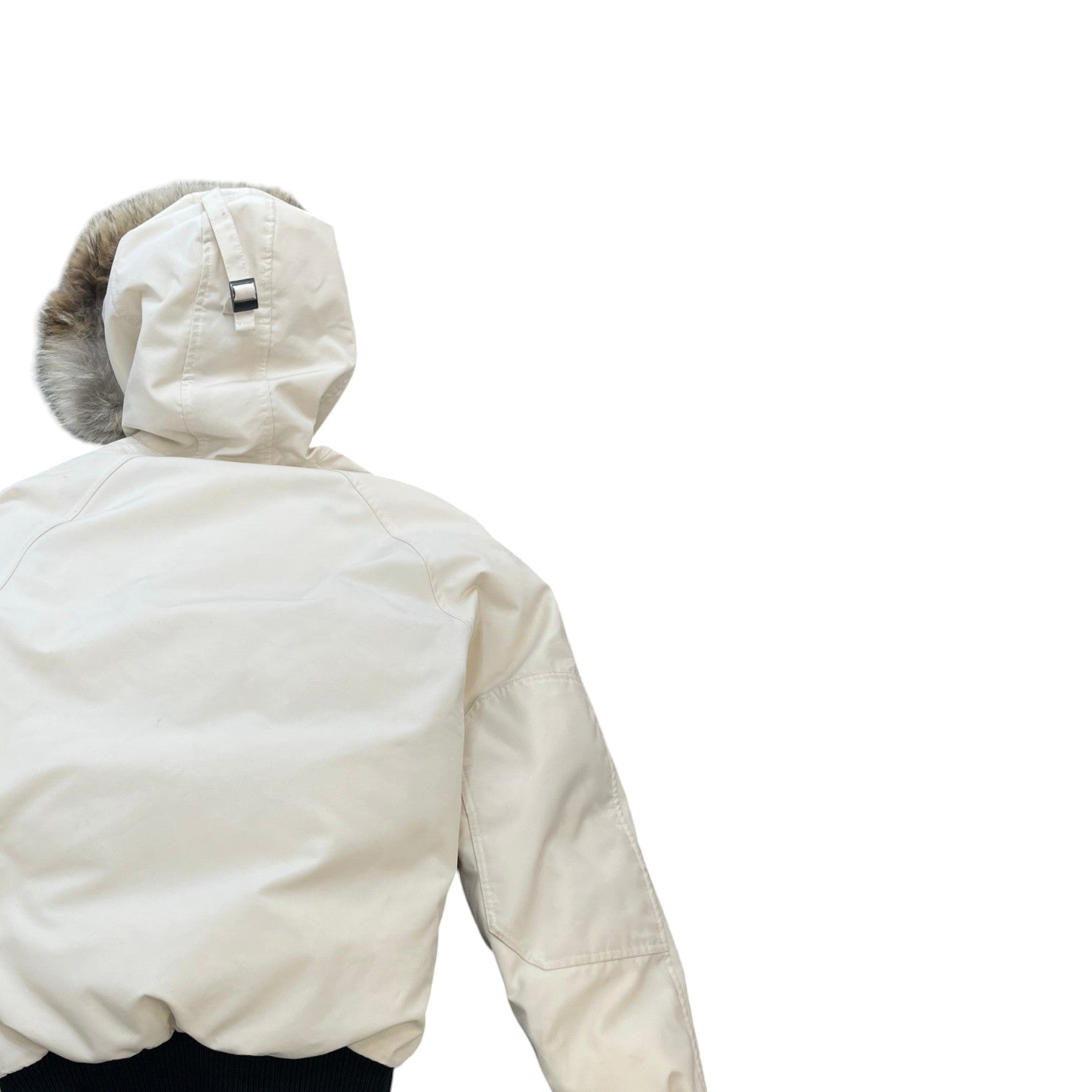 Women's Chilliwack Bomber Down Jacket Beige Size M - Photo 4