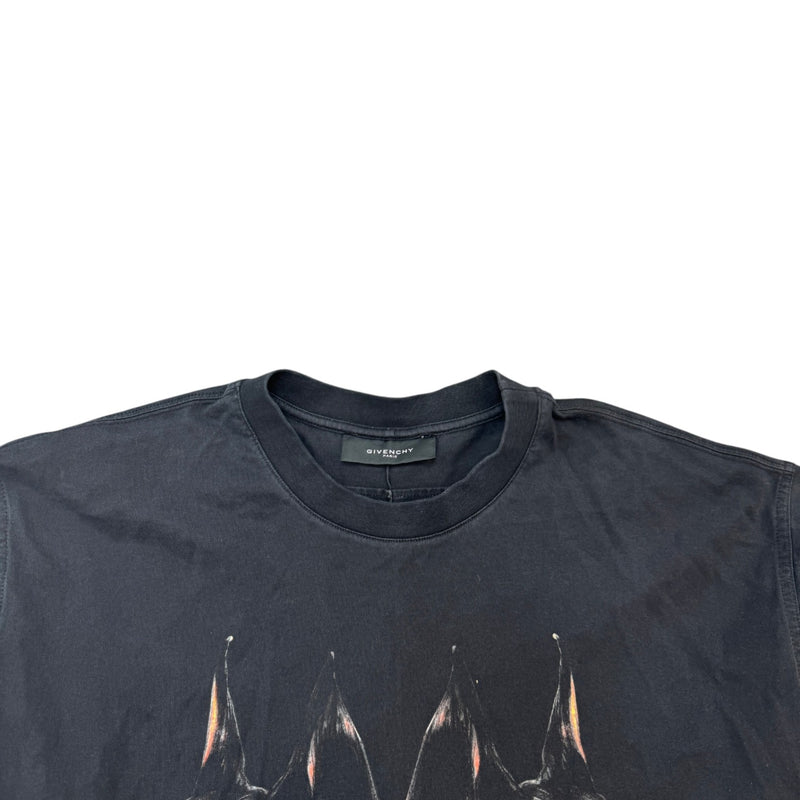 Men's Doberman T-Shirt Black Size XS