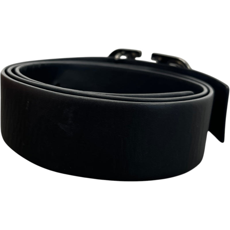 Women's V Buckle Belt Black