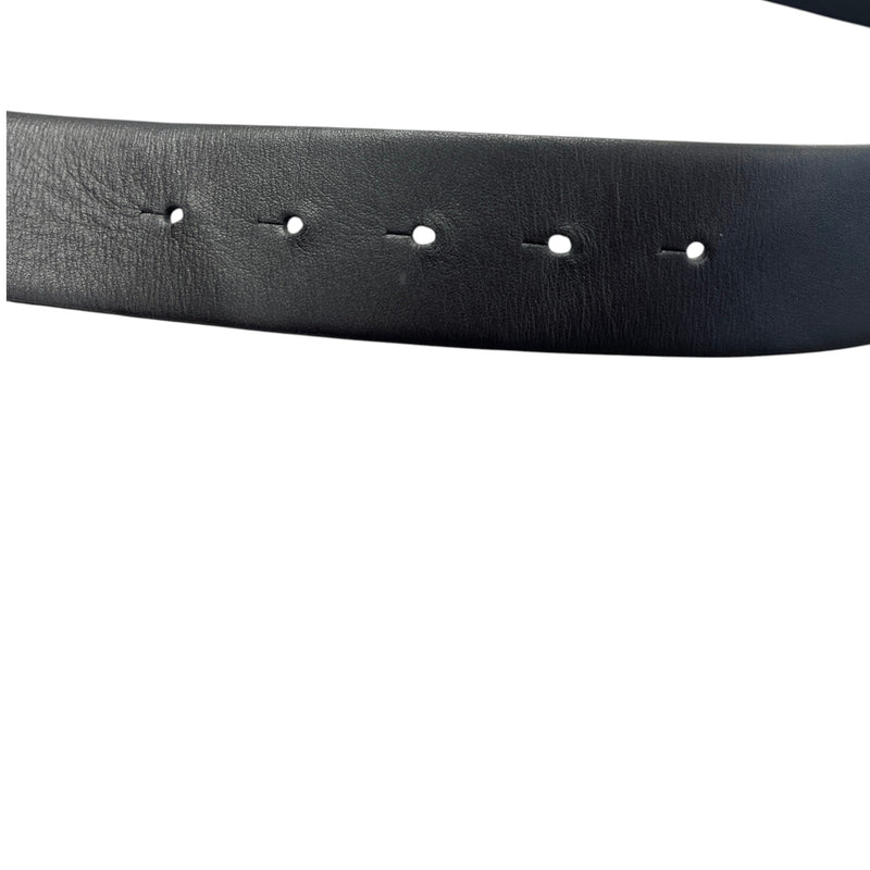 Women's V Buckle Belt Black