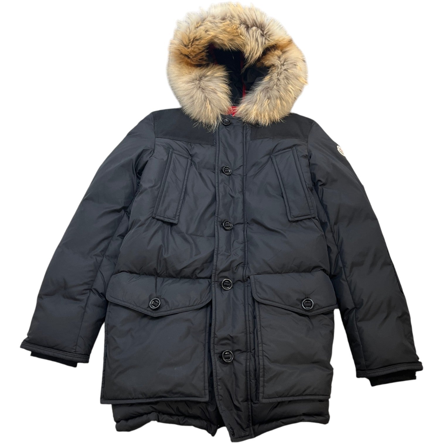 Men's Devon Down Jacket Black Size Age 14 - Photo 1