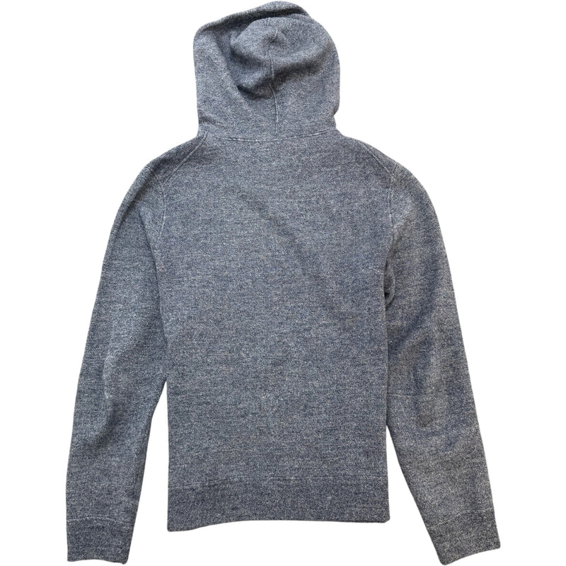 Men's Embroidered Logo Hoodie Navy Size S