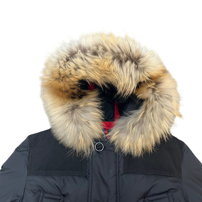 Men's Devon Down Jacket Black Size Age 14