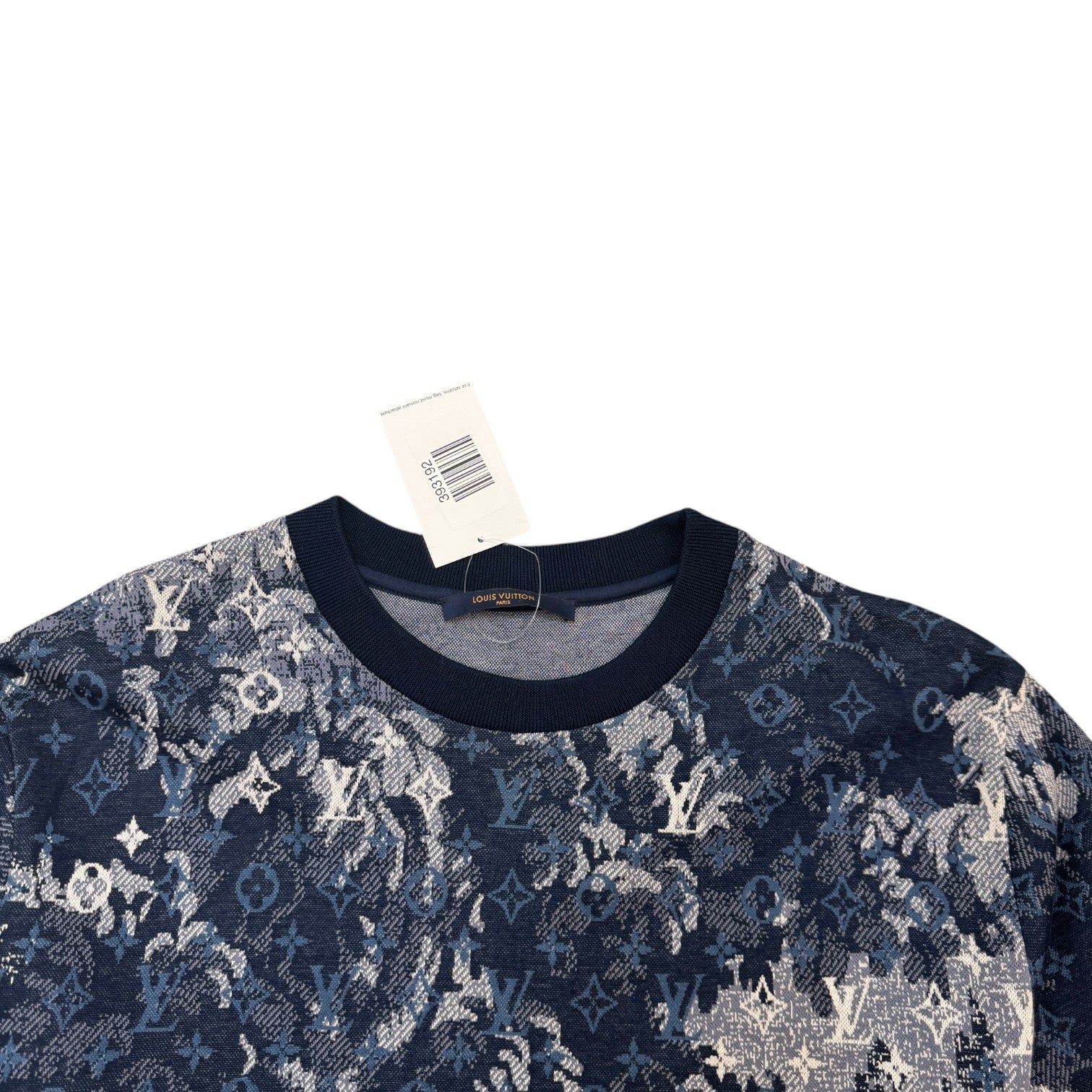 Men's Tapestry Monogram T-Shirt Blue Size M - Photo 5