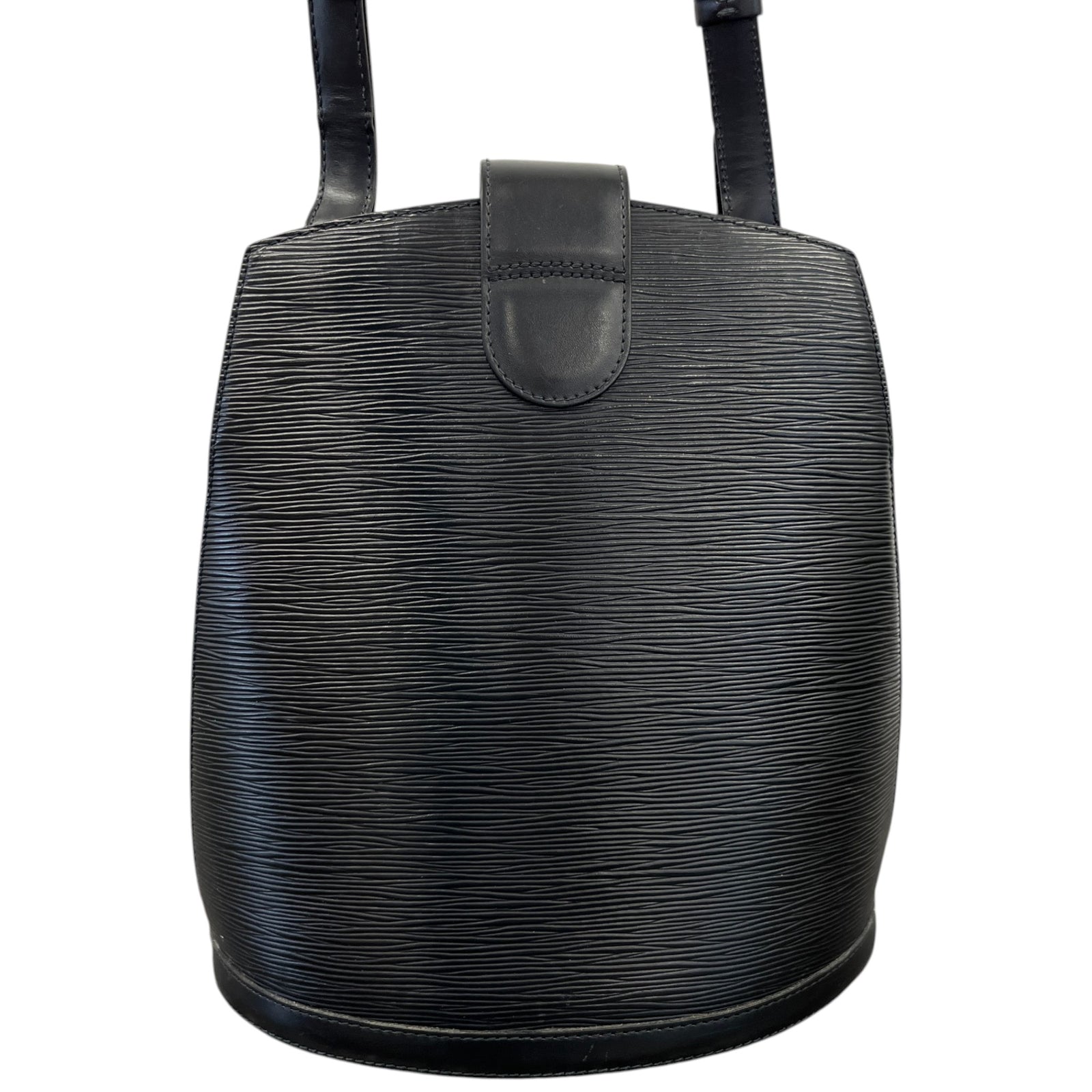 Women's Epi Cluny Shoulder Bag Black - Photo 3