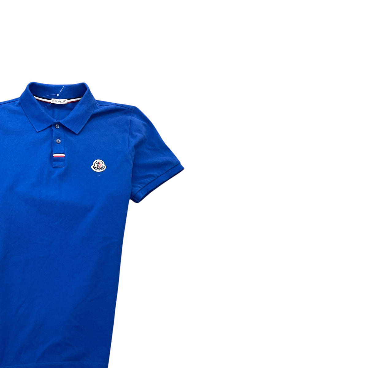 Men's Maglia Polo Shirt Blue Size S - Photo 3