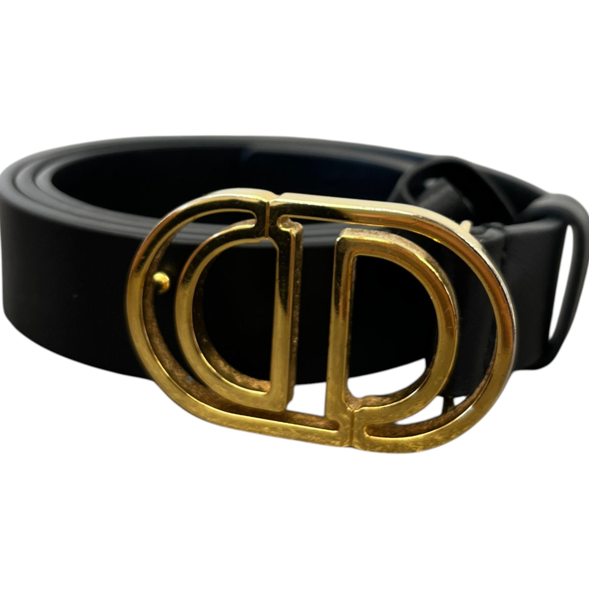 Women's Montaigne CD Logo Belt Black Size W34 - Photo 1