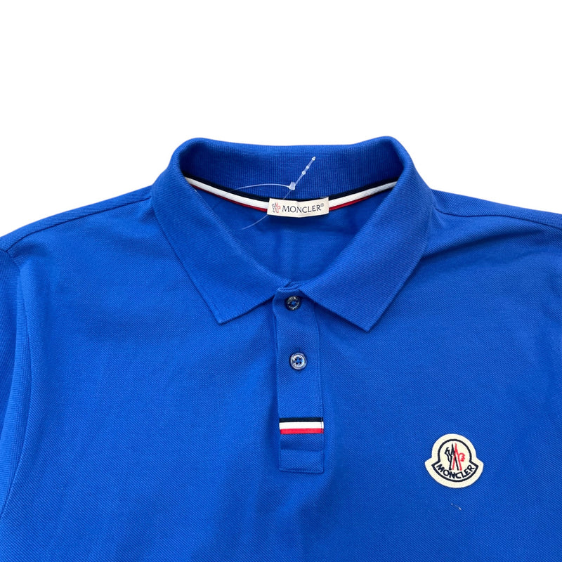 Men's Maglia Polo Shirt Blue Size S