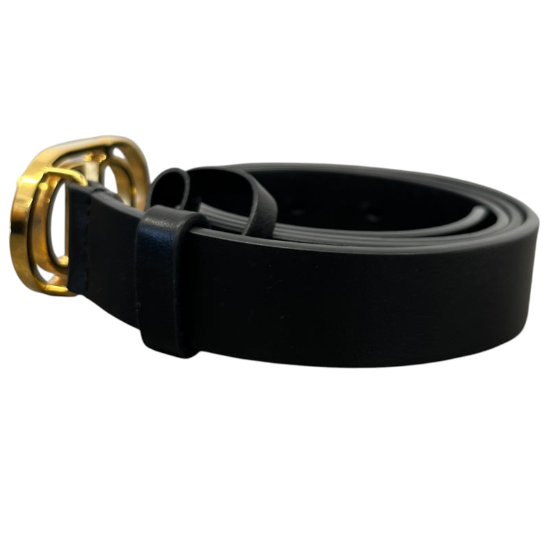 Women's Montaigne CD Logo Belt Black Size W34